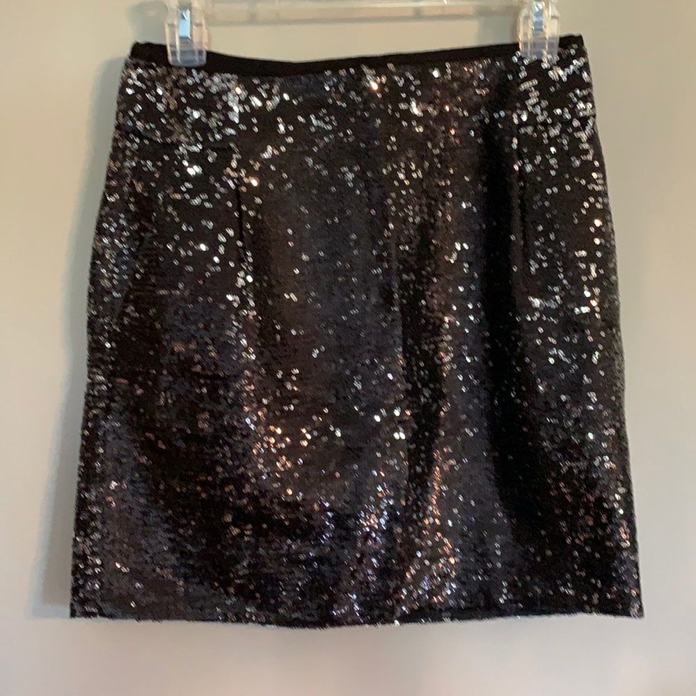 J Crew sequin Mini  skirt